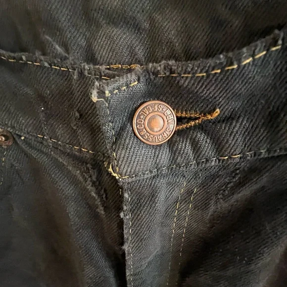 LEVIS Up cycled Jeans NWT 25 XS - Picture 3 of 10